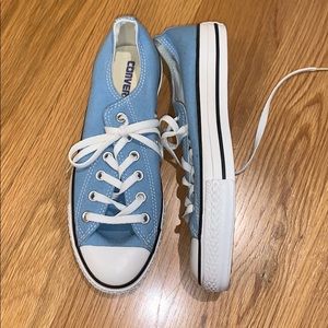 light blue converse all stars